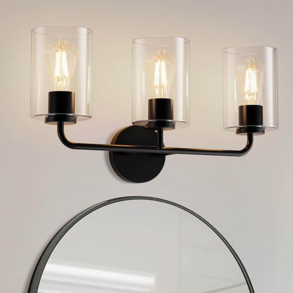 6.5 in. Vanity Clear Glass Cylindrical Shade with 1 in. Neckless for Pendant, Chanderlier, Wall Light, Vanity Light price history on PriceWatchPro