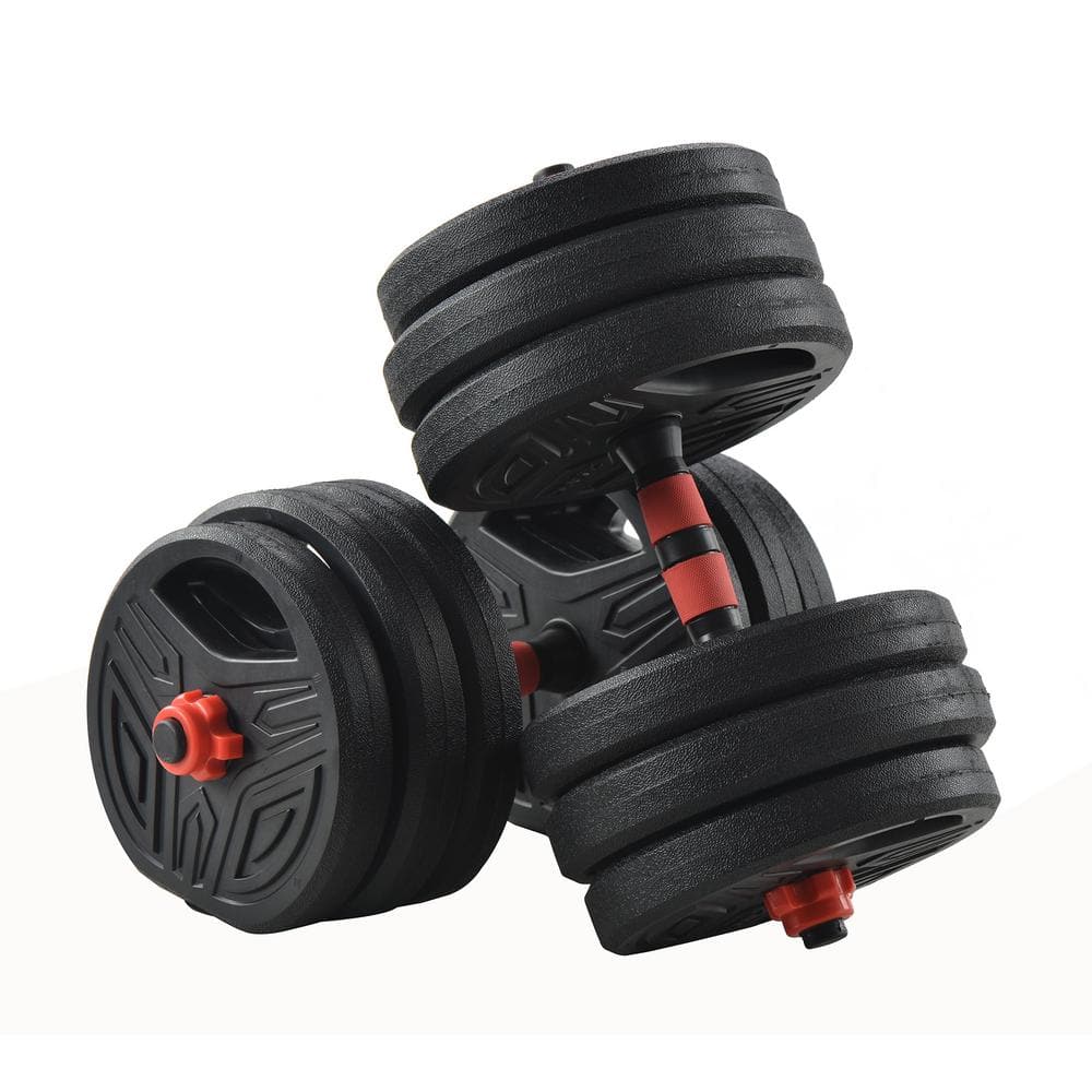 Rubber 2025 adjustable dumbbells