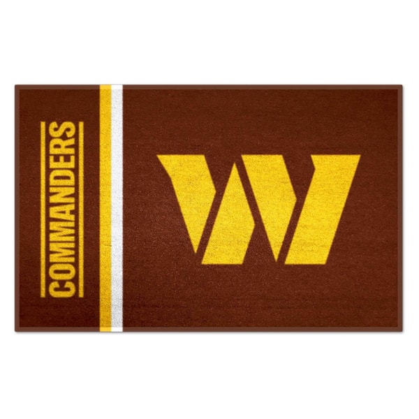 FANMATS NFL - Washington Commanders Maroon Uniform Inspired 2 ft. x 3 ft. Area Rug