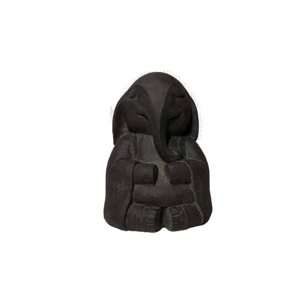 Black Zen Elephant Buddha Garden Statue price history on PriceWatchPro