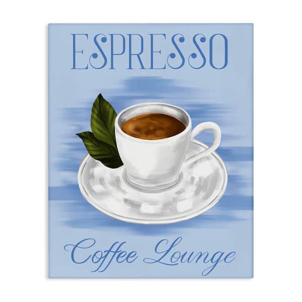 Stupell Industries Espresso Coffee Lounge by Hey Bre Creative Studio Unframed Food Graphic Art Print 20 in. x 16 in.