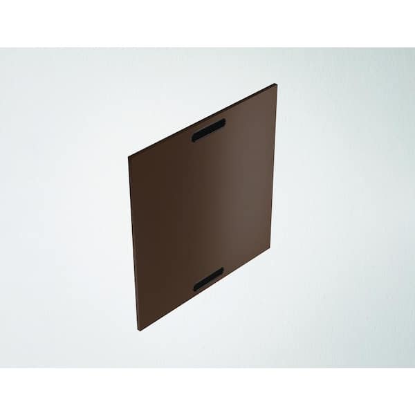 WeatherStrong Miami Dock Brown High Density Polythylene 0.63 in. x 22.5 in. x 30 in. Outdoor Kitchen Cabinet Base End Panel