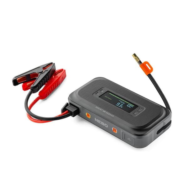 Assist Air 2000 Amps Jump Starter with Power Bank, Emergency Light , and Air Compressor