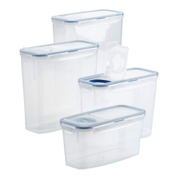 LocknLock Pantry 8-Piece Food Storage Container Set