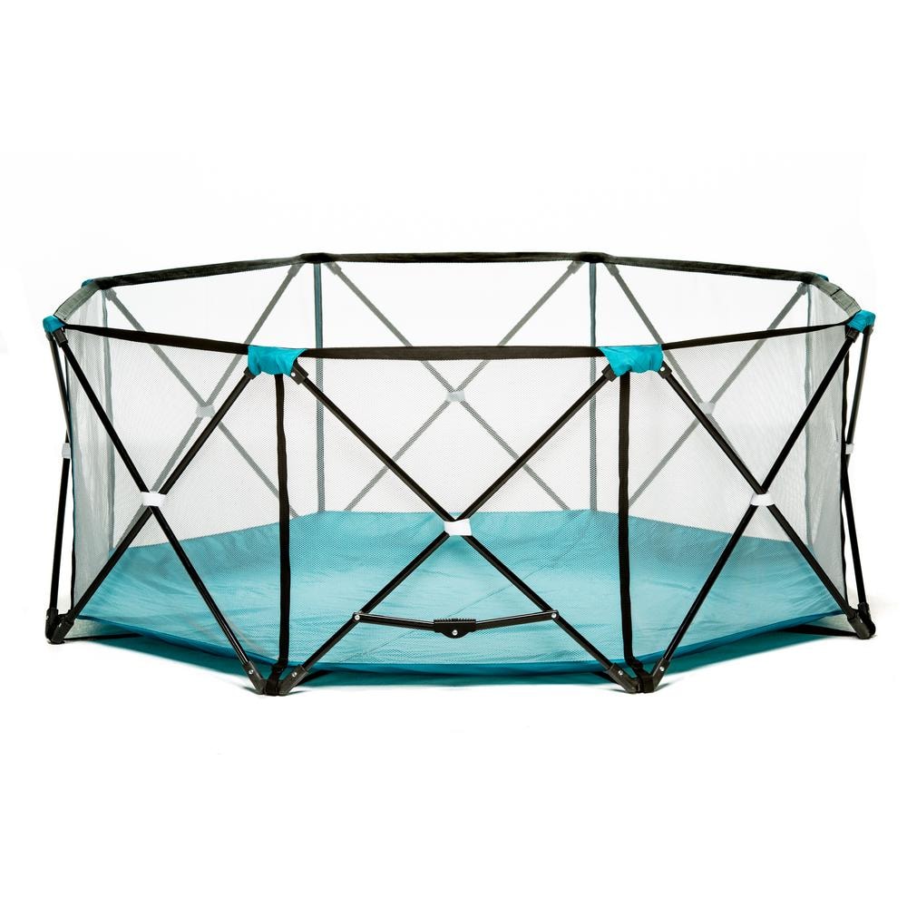 8 sided hot sale playpen