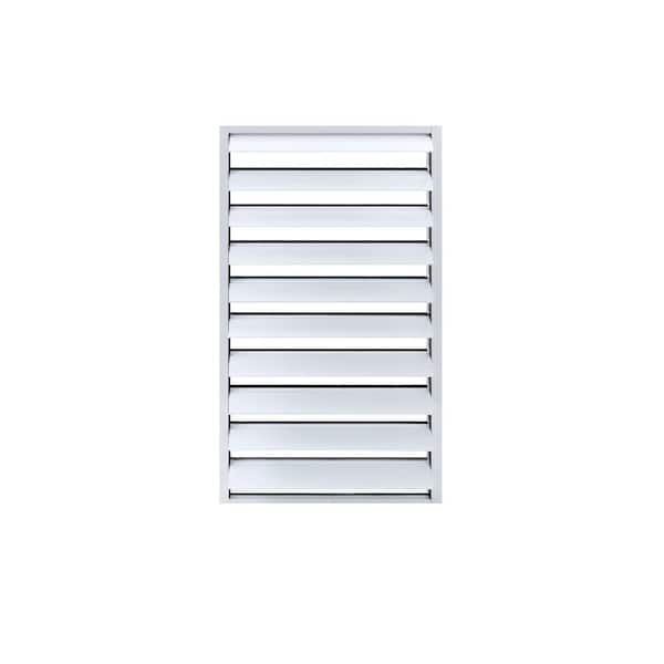 Air Master Windows and Doors 30 in. x 54 in. Storm Guard 4 in. Security Jalousie Aluminum Window