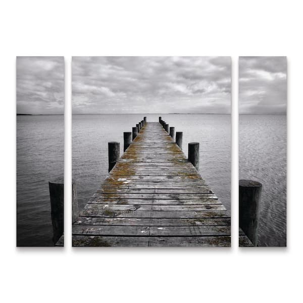 Trademark Fine Art SD Smart Destination 3-Piece Panel Set Unframed Photography Wall Art 24 in. x 32 in.