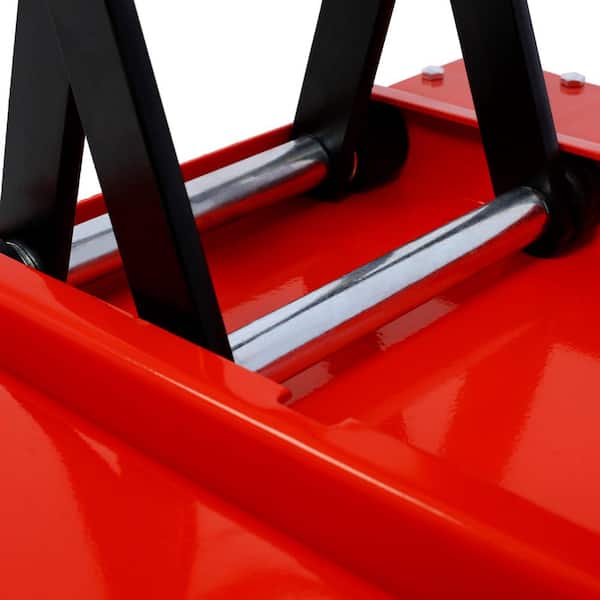 Kahomvis Motorcycle Lift 1100 lb. 14.5 in. Motorcycle Lift with