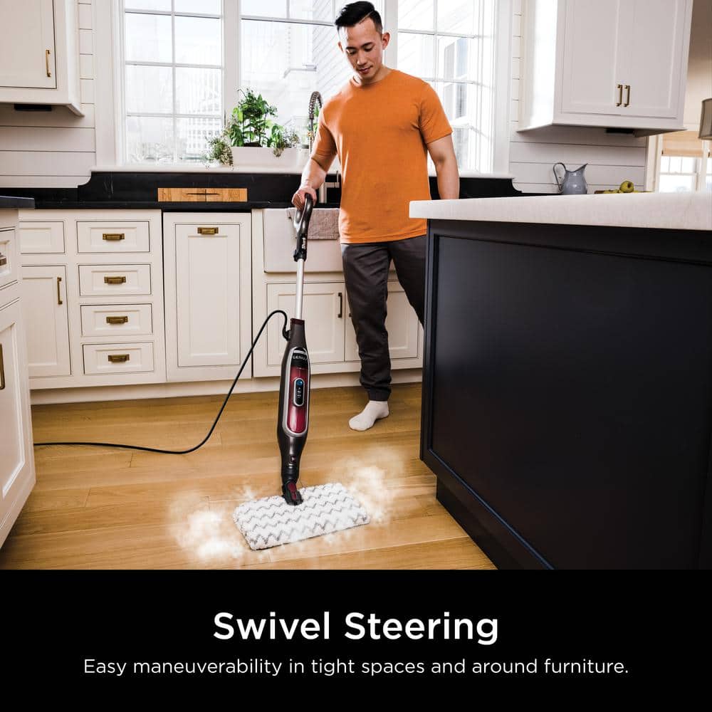 Shark Genius Gray Corded Electric Steam Pocket Mop