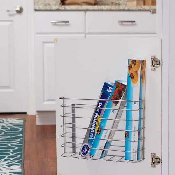 1pc Space-Saving Kitchen Rack with Cutting Board, Pot Cover, And