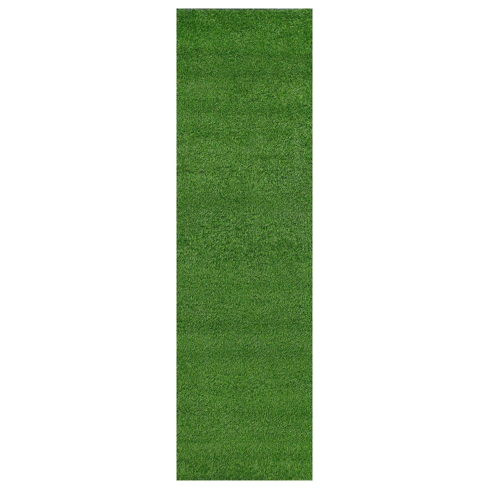 "Indoor/Outdoor Artificial Grass Area Rug, Dense Synthetic Turf for Patio, Deck & High-Traffic Areas 2'7"" x 10'" price history on PriceWatchPro