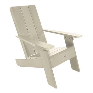 Italica Modern Recycled Plastic Whitewash Adirondack Chair (Set of 1)