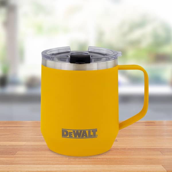 14 oz. Stainless Steel Coffee Mug, Yellow