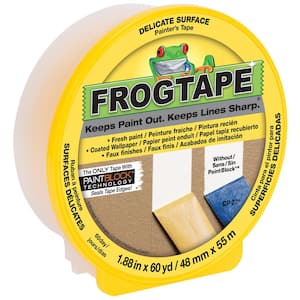 Delicate Surface 1.88 in. x 60 yds. Painter's Tape with PaintBlock