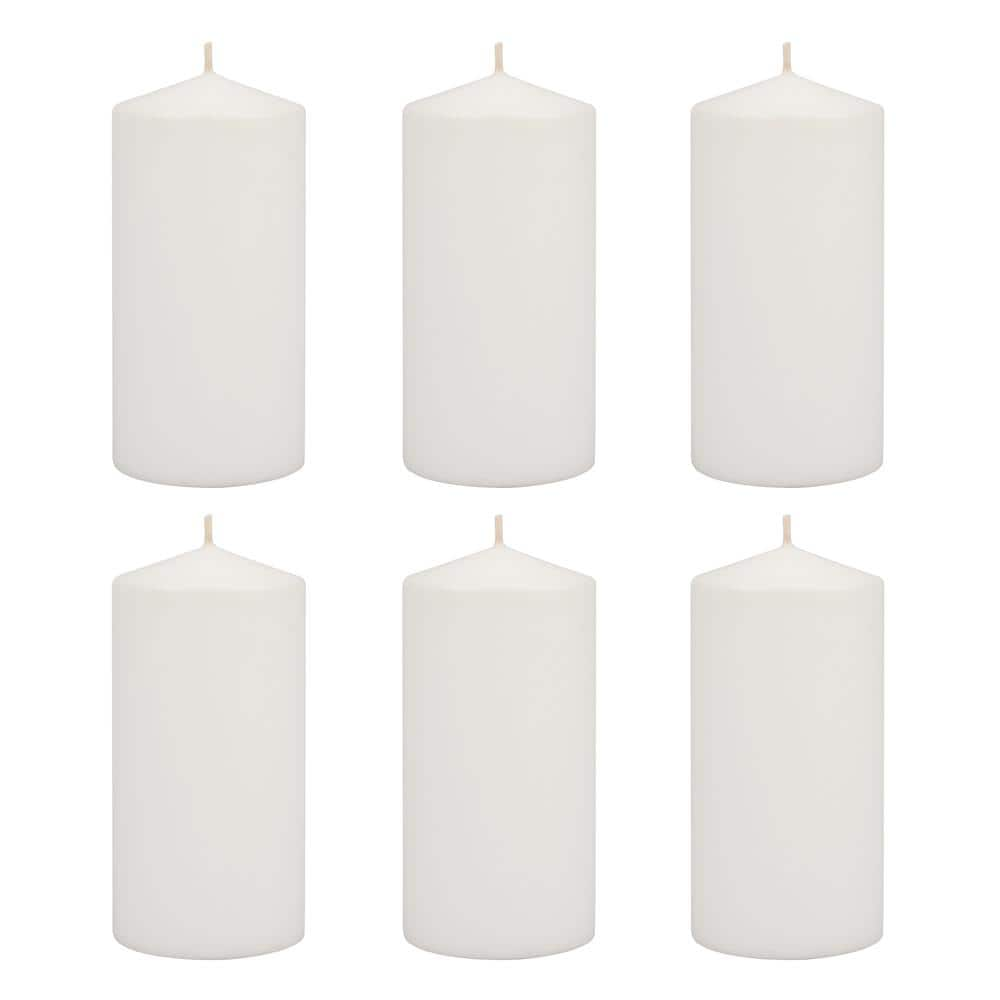 White round pillar candles - House of Saku