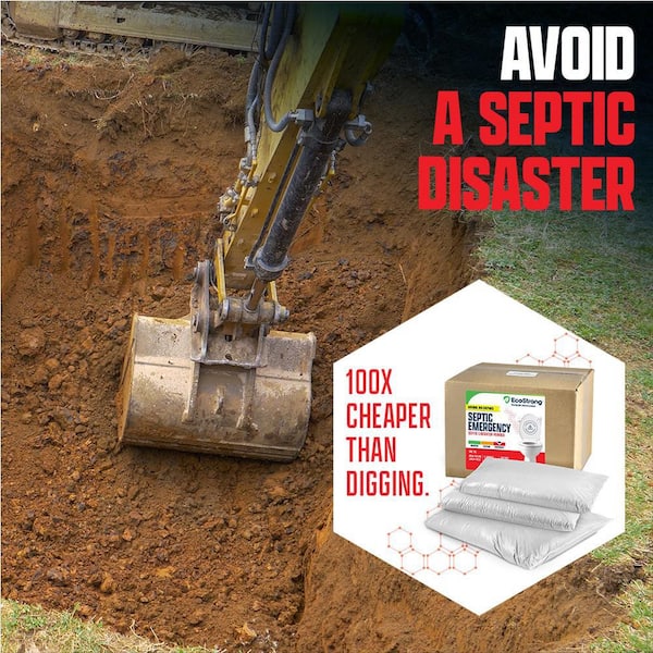 EcoStrong Septic Liberator Emergency Rescue Tank Additive Powder