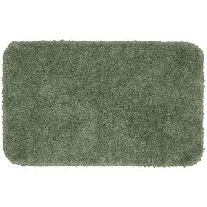 Serendipity Deep Fern 30 in. x 50 in. Washable Bathroom Accent Rug