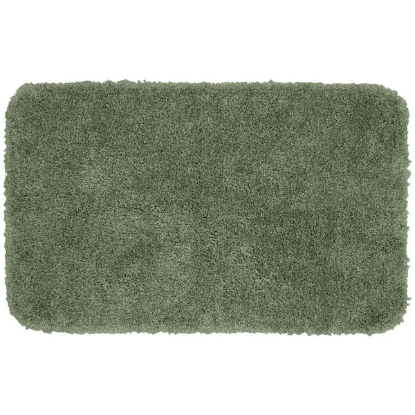 Garland Rug Serendipity Deep Fern 30 in. x 50 in. Washable Bathroom Accent Rug