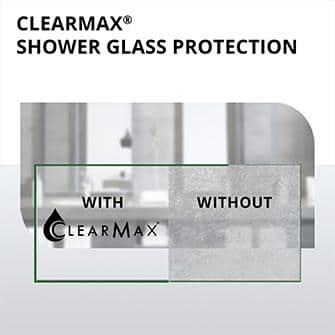 Essence Frameless Clear Glass Sliding Shower Door with Brushed Nickel Hardware