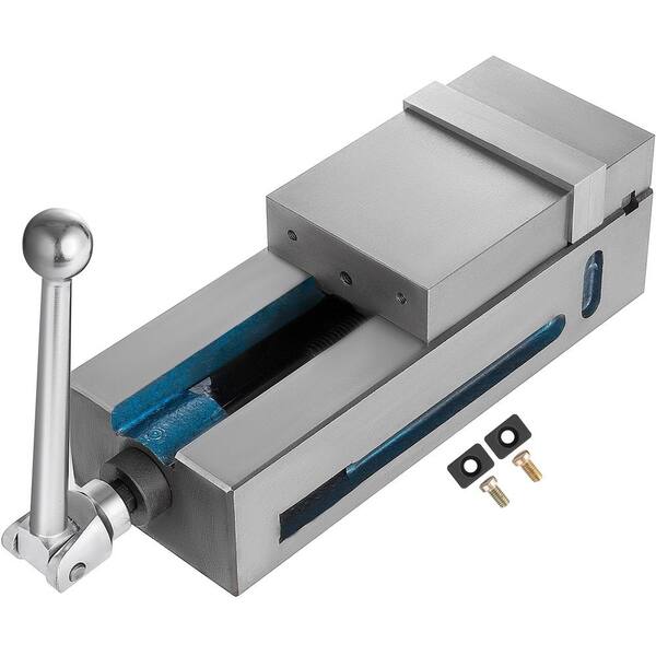 ALL-CARB Industrial Benchtop 4.25 Inch Tilting Angle Drill Press Vise, Black