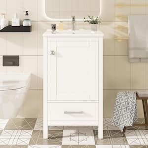 Have a question about DELUXE DL LIVING Shay 25 in Single Sink White