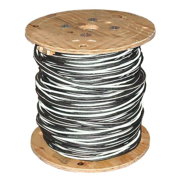 Southwire 500 ft. 4/0-4/0-2/0 Black Stranded AL Sweetbriar URD Cable w/Spinner