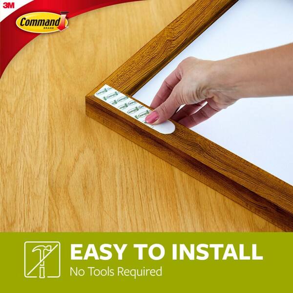 Command Poster Strips, White, Damage Free Decorating, 136 Command Strips  17024-136ES - The Home Depot