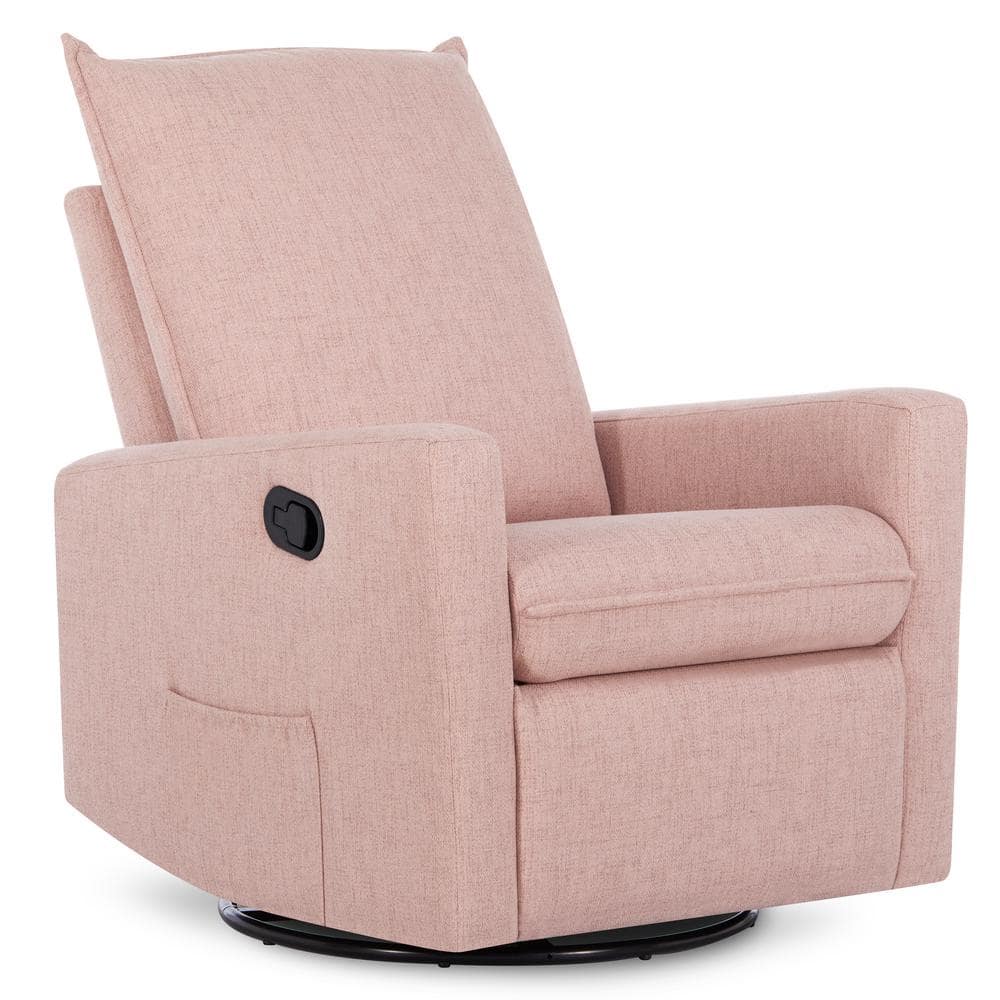 Evolur Faye Glider Recliner/Swivel Glider in Dovetail Gray