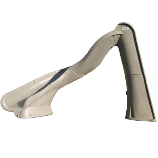 S.R. Smith Turbo Twister Gray Left Curve Pool Slide