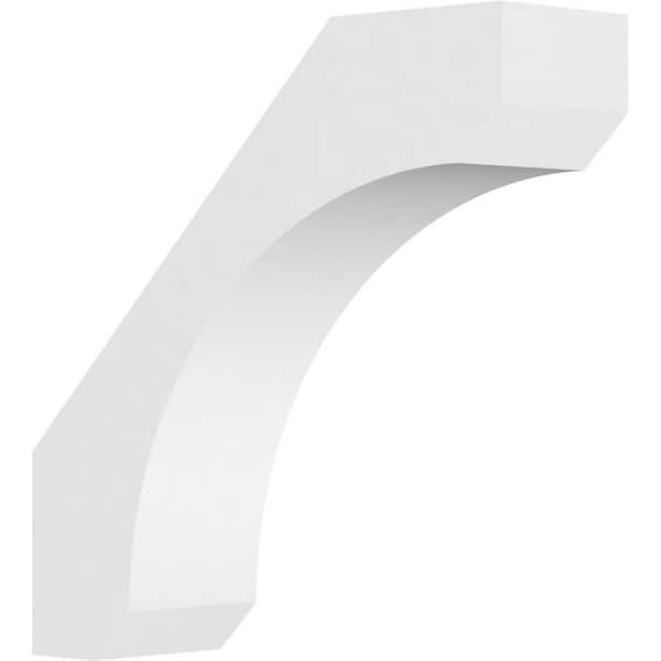 Ekena Millwork 3"W x 12"D x 12"H Standard Legacy Architectural Grade PVC Knee Brace