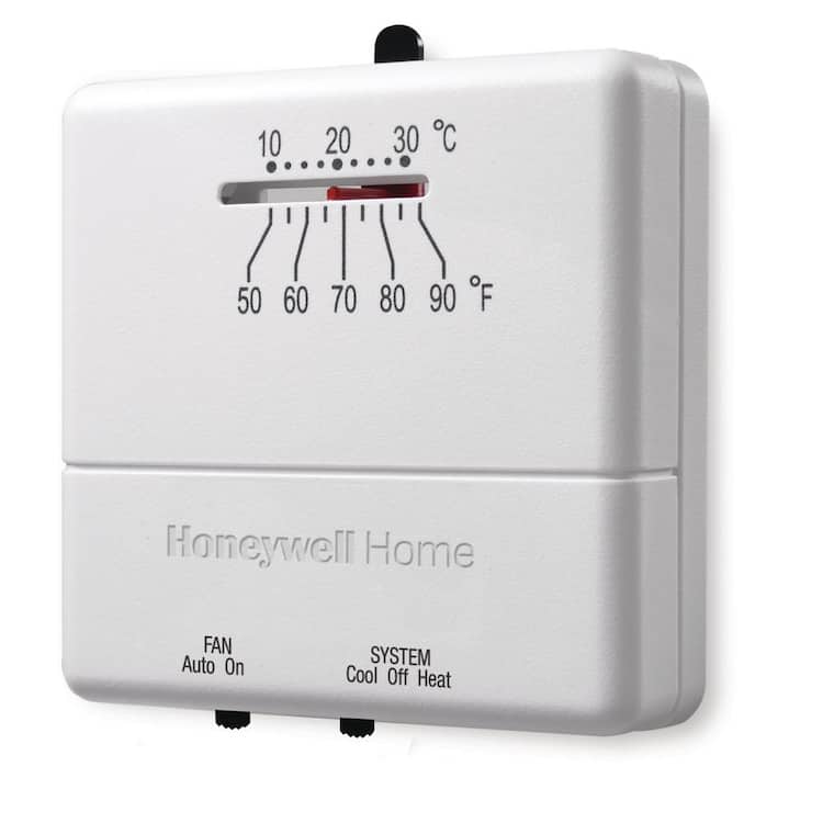 Honeywell Home Economy Non-Programmable Thermostat with 1H/1C Single Stage Heating and Cooling