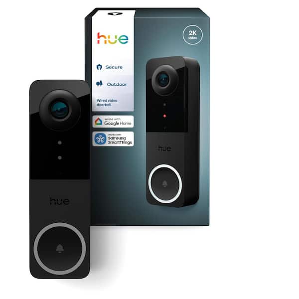 Secure Wired Low Voltage Smart Video Doorbell (1-Pack)