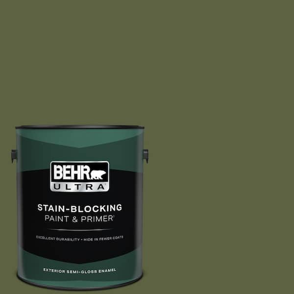 BEHR ULTRA 1 gal. #S360-7 Down to Earth Semi-Gloss Enamel Exterior Paint & Primer