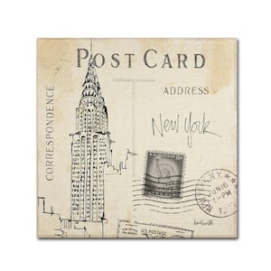 14 in. x 14 in. "Postcard Sketches I" by Anne Tavoletti Printed Canvas Wall Art