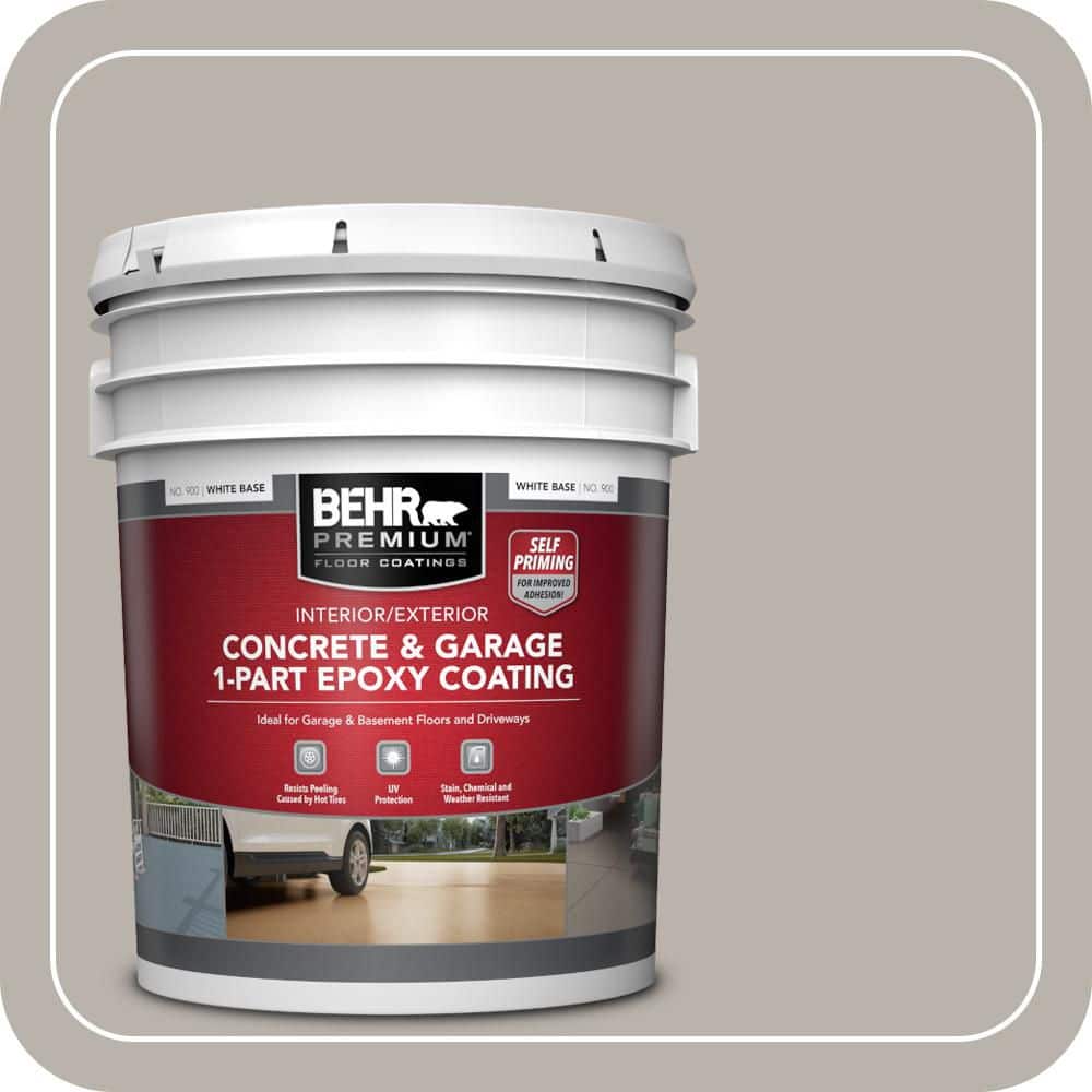 5 gal. #MS-84 French Gray Self-Priming 1-Part Epoxy Satin Interior/Exterior Concrete and Garage Floor Paint price history on PriceWatchPro