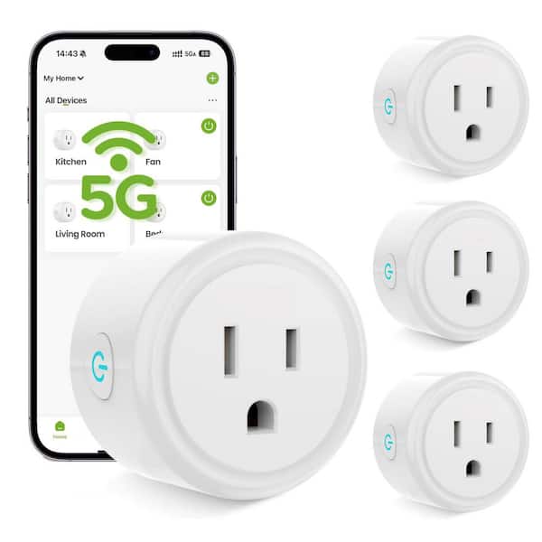 Nous A1 Smart 15A wifi telecommande plug. Internet wattmetre minuteur