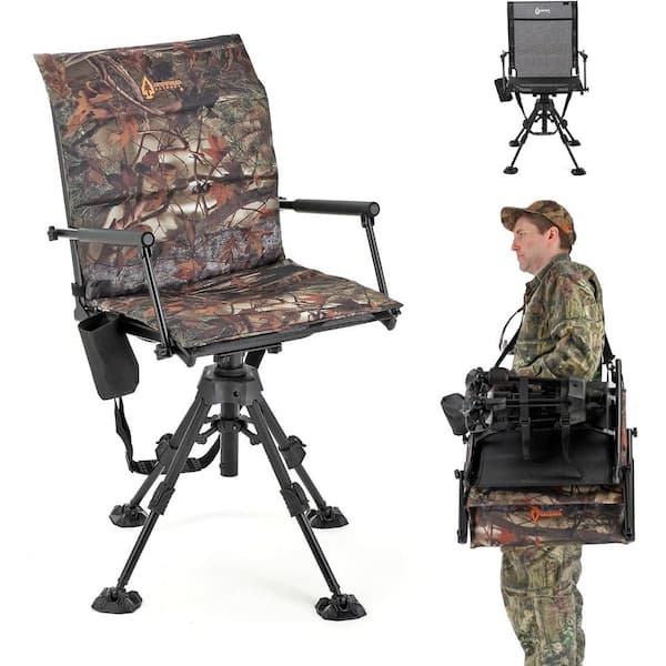 Wide Folding KKS0347U Hunting Swivel Blind Chair