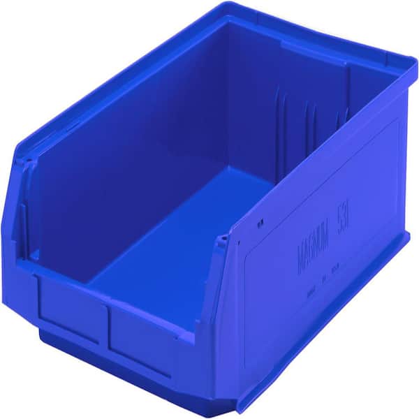 QUANTUM STORAGE SYSTEMS Magnum 6-Gal. Storage Tote in Blue (6-Pack)