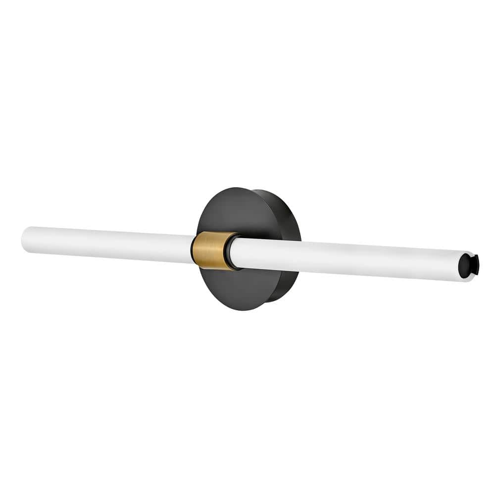 Kai Black and White Dimmable LED Vanity Light