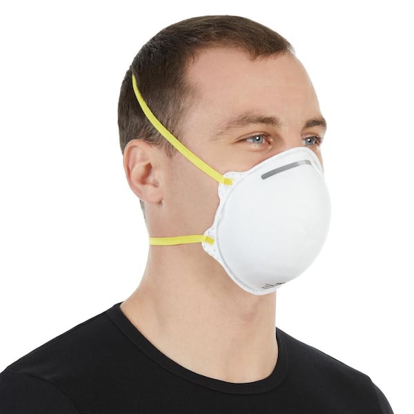 HDX HDX Disposable N95 Particulate Respirator Mask Non-Valved (3