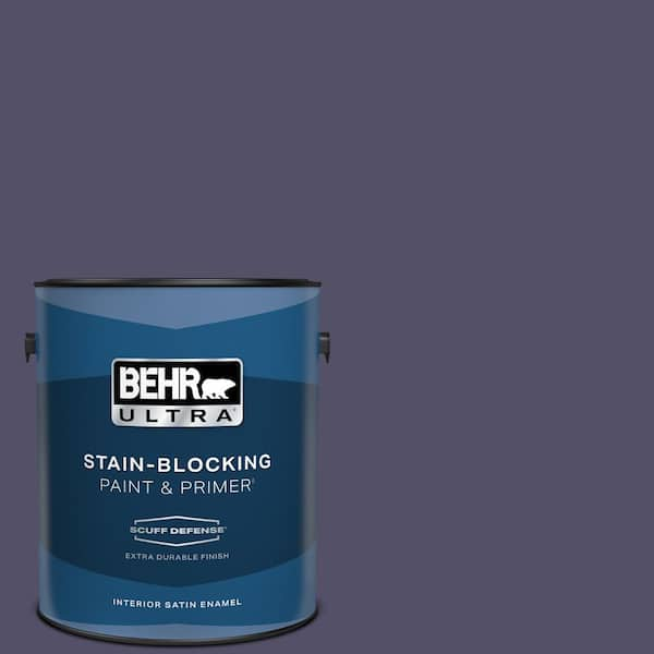 BEHR ULTRA 1 gal. #PPU16-19 Mardi Gras Extra Durable Satin Enamel Interior Paint & Primer