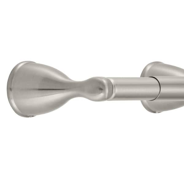 Gatco Level Toilet Paper Holder in Brushed Nickel 5343 - The Home Depot