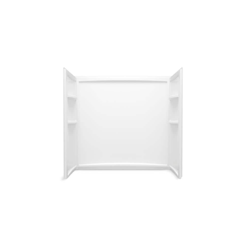 STERLING Performa 2 29 in. W x 60 in. H 3Piece Glue Up Alcove Bath