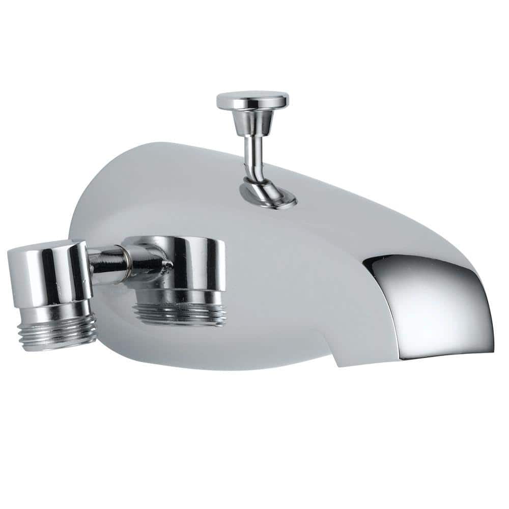 Bathtub Bath Tub Hand Shower Diverter Chrome Spout Bathroom Details about   Delta 5.38 in 