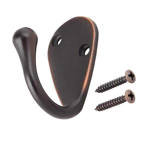 Everbilt Oil-Rubbed Bronze Single Robe Hook