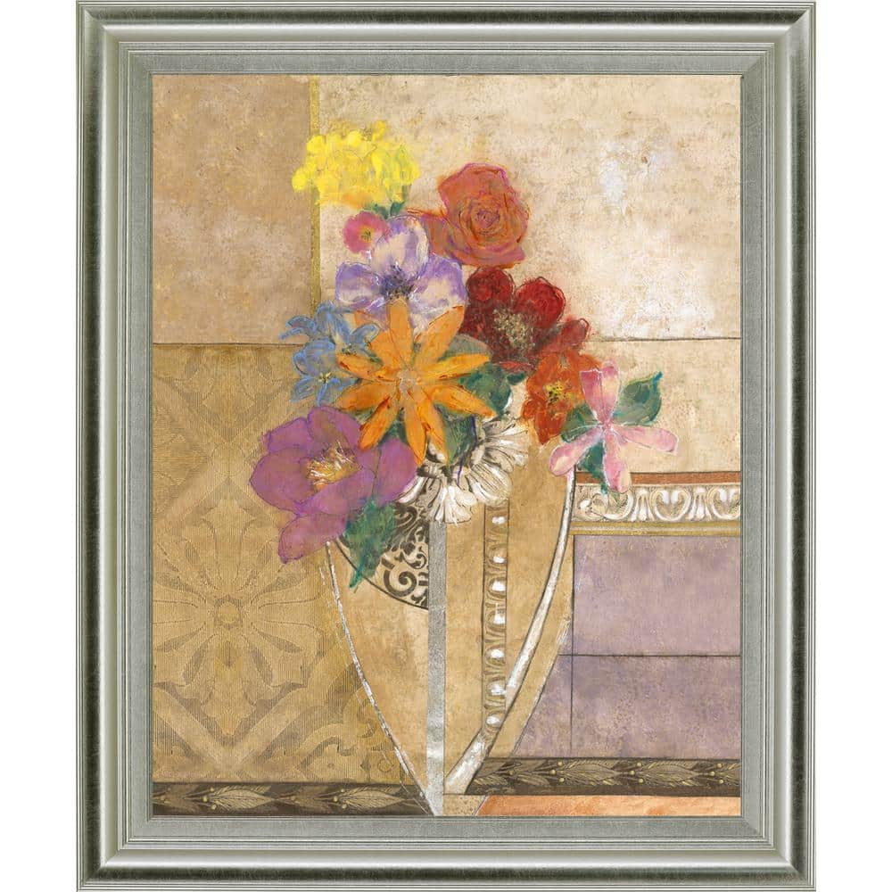 "28 in. x 34 in. ""Pansy"" By Hollack Framed Print Wall Art" price history on PriceWatchPro