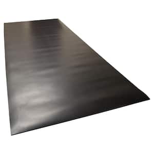 Nitrile Commercial Grade Rubber Sheet Black 60A 0.375 in. x 36 in. x 72 in.