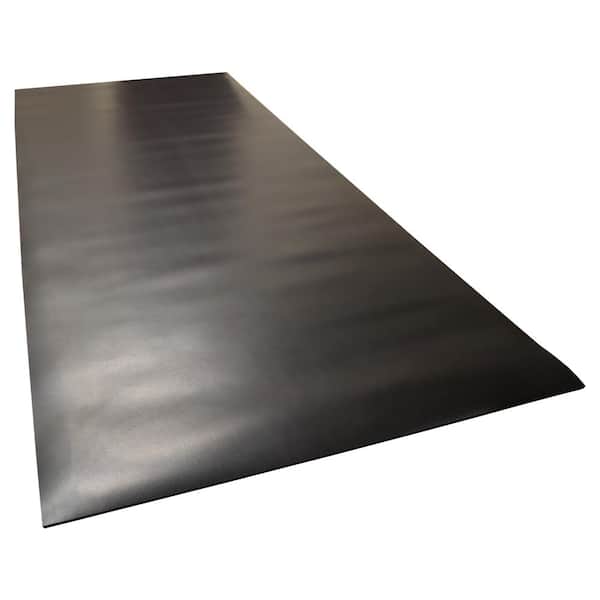 Rubber-Cal Nitrile Commercial Grade Rubber Sheet Black 60A 0.375 in. x 36 in. x 72 in.