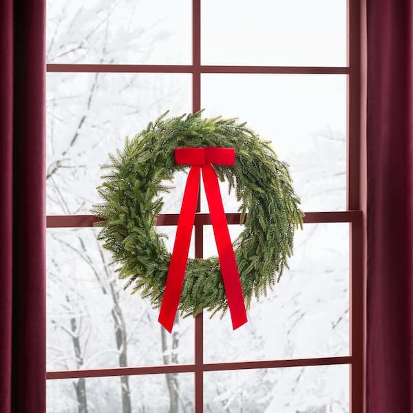 24 in Ardenwood Pine Soft Touch Wreath