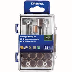 Dremel Micro kit d'accessoires rotatifs 20 pièces pour travail du bois  Dremel 733-01